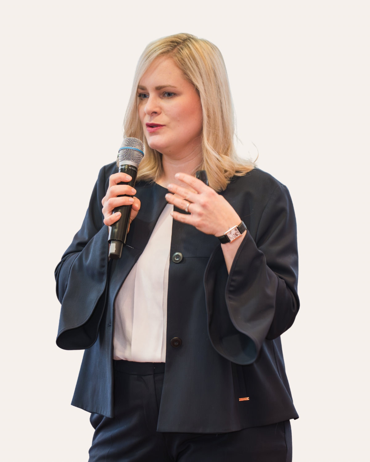 Christin Schrörs spricht als Expertin